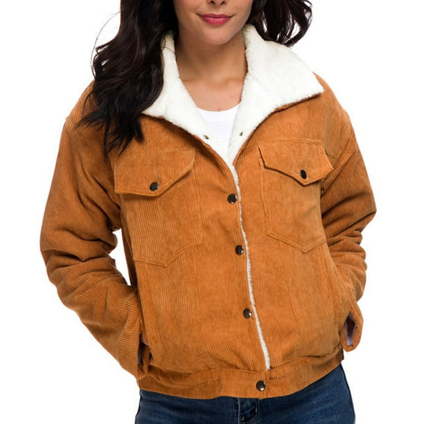 Chaquetas y abrigos casuales sin capucha de manga larga para mujer, moda de invierno, blusa con solapa, chaqueta, abrigo informal, tops, abrigo para mujer