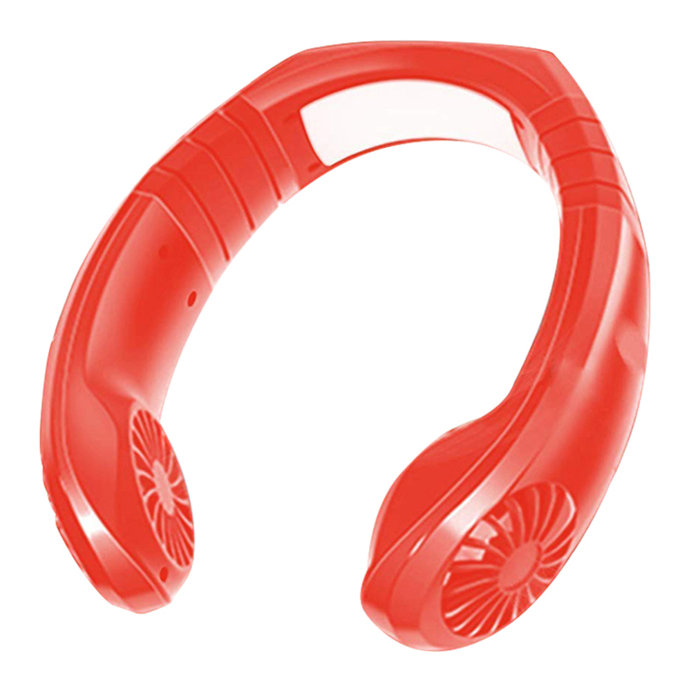 Portable Air Conditioner Neck Fan Hanging Neck Cooling Fan USB Rechargeable 3speed Adjustable
