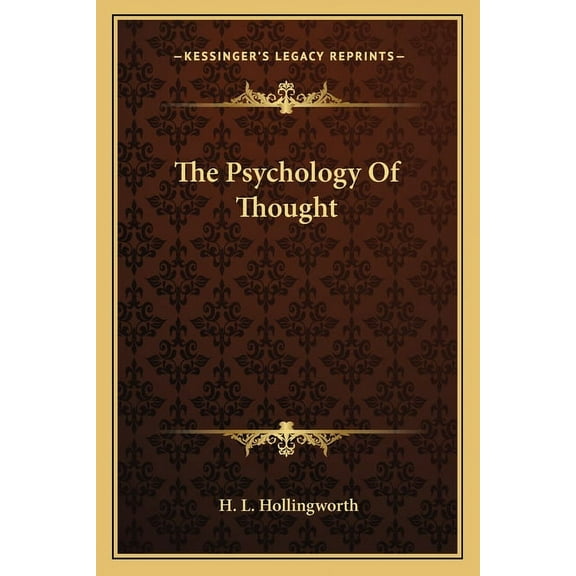 The Psychology Of Thought (Paperback)