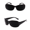 thumbnail image 2 of TOP-MAX Plastic Frame Sunglasses for Men and Women, Retro Outdoor Goggles, UV400 Protection, One Size (1pcs, Black Gray Lens), 2 of 4