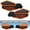 Orange & Black, variant on Powermadd 34221 Star Series Handguard   Blue/White