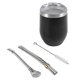 thumbnail image 1 of Yerba Mate Gourd Tea Cup Set 355ml double-walled stainless steel coffee water cup with lid 2 Bombillas straws, 1 of 5