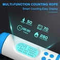 thumbnail image 4 of Jump Rope, Digital Weighted Ropeless skipping Rope, Adjustable Cordless Jumping Rope for Home Fitness Exercise Training for Women Men, 4 of 9