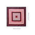 thumbnail image 3 of INSPIRE CHIC Women's Stripes Print Square Kerchief Neck Scarf Wrap Bandana Circular-2 23.62 x 23.62‘’, 3 of 7