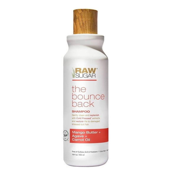 Shampoo Raw Sugar mantequilla de mango + agave+ aceite de zanahoria 532 ml