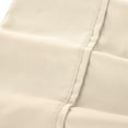 thumbnail image 2 of Modern Threads 3-Piece Solid Microfiber Adult Sheet Set, Egg Shell, Twin, 2 of 10
