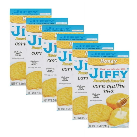 "JIFFY" Honey Corn Muffin Mix 8.5 oz (6 pack)