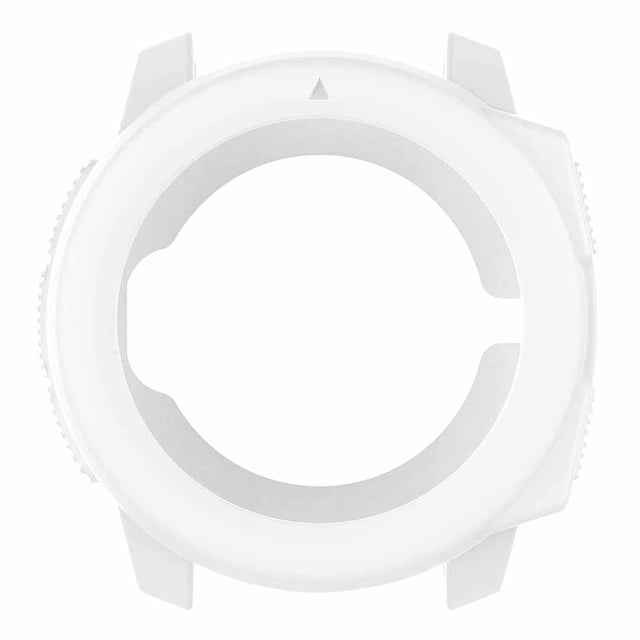 KAKOWELY Smartwatch Protector Smart Watch Waterproof Protective Case Anti Wear Anti Sweat Watch Protective Case Compatible for Garmin Instinct (White)1.97"X1.91"X0.39"