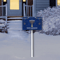 thumbnail image 5 of Eveokoki 12"x8" Aluminum Happy Hanukkah Festival of Lights Yard Metal Stakes Lawn Patio Decor Wall, Front Door, Porch Decorations Chanukah Yard Signs Party Supplies, 5 of 6