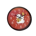 thumbnail image 4 of DimyFew Wall Clock Silent Non Ticking Decorative Art Hanging Timepiece Battery Operated Contemporary Arabic Numerals Easy Read PP Material Suitable for Living Room Bedroom Office Lucky Cat, 4 of 8