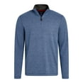 thumbnail image 2 of Chaps Men's & Big Men's Woodland Quarter Zip Sweater, Sizes S-2XL, 2 of 9