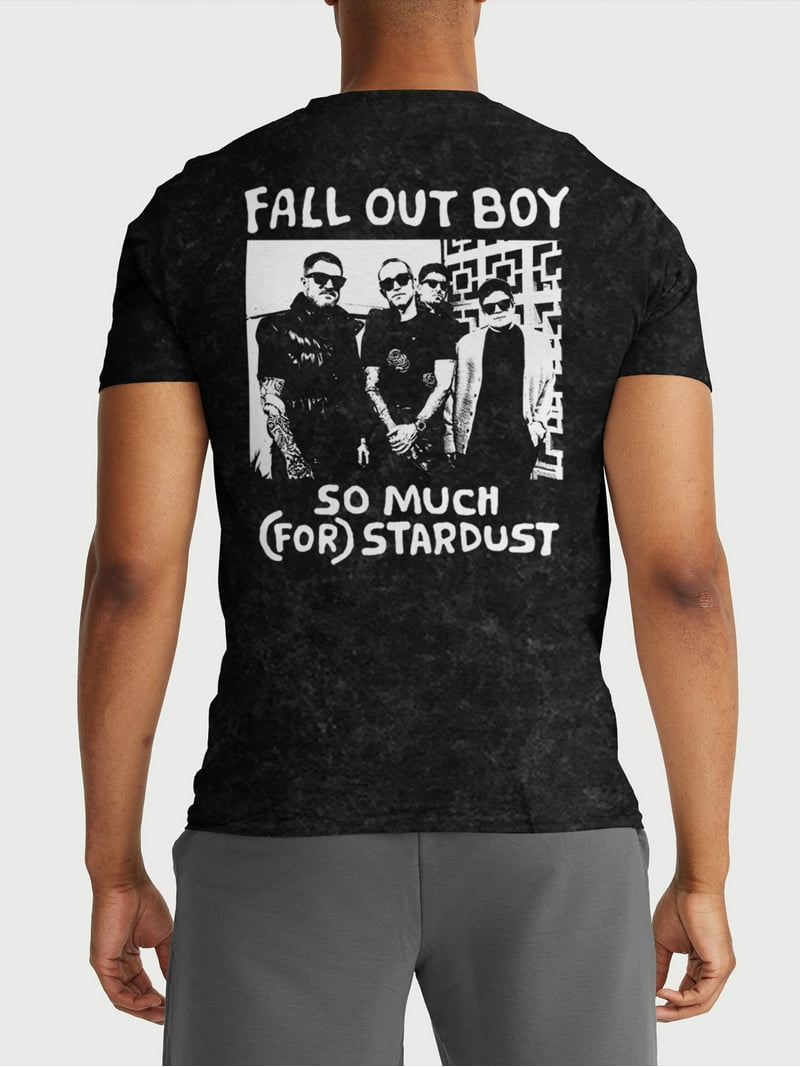 Fall Out Boy Men's & Big Men's Mineral Wash Graphic Tee Shirt