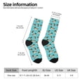 thumbnail image 2 of Logiee Mallard Ducks Swimming In The Lake Print Adult Socks for Men & Women,Calf Socks, Ankle Socks,Boots Socks,Breathable Casual Sock,Unisex Crew Socks, 2 of 6