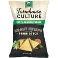thumbnail image 1 of Farmhouse Culture Organic Zesty Garden Veggie Probiotic Kraut Krisps 5 oz Bags - Pack of 12, 1 of 2