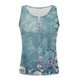 thumbnail image 4 of LSLJS Hauts de Sport Ronds Imprimés d'Été pour Femmes, Débardeurs Courts Slim pour Femmes, 4 of 6