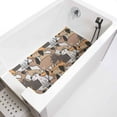 thumbnail image 7 of Easy Clean Adorable Anti Fatigue No Slip Surface Hair Catching Grooming Bath Mat (5 Mats), 7 of 7