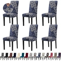 Chair Covers, Dining Room Chair Covers, Stretch Kitchen Chair Covers/Dining Room Chair Covers Set of 6, Removable Washable Dining Chair Slipcovers for Home, Hotel, Banquet