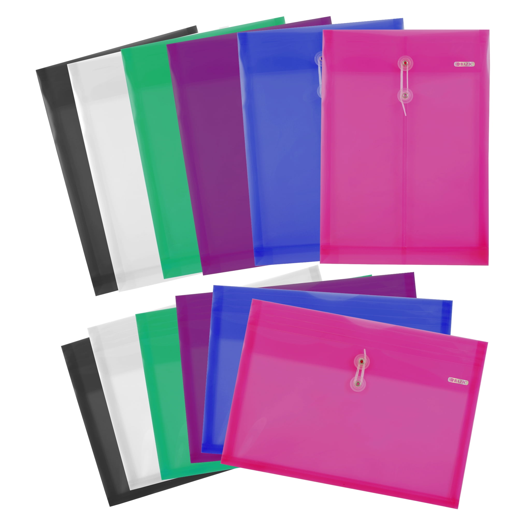 Plastic Envelopes With String Closure super thick A4 Size - Temu
