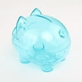 thumbnail image 4 of PS Money Saving Box Portable Reusable Removable Stopper Replacement Saving Box Birthday Transparent Animal Shape Coin Case Bank Birthday Gift Blue S, 4 of 7