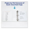 thumbnail image 6 of Economy View Binder With Round Rings , 3 Rings, 1.5" Capacity, 11 X 8.5, White, (5726) | Bundle of 10 Each, 6 of 6