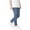 Blue A, variant on VERUGU Girls Leggings Kids Thin Printed Pants High Waist Stretchy Soft Tights Spring Fall Leggings for School Wearing Blue 7 Years