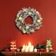 thumbnail image 4 of Puntoco Corona navideña de ratán para decoración navideña, para colgar en la puerta, para hotel Liquidación de adornos de decoración interior y exterior en Navidad, 4 of 6
