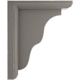 thumbnail image 2 of 3 1/2"W x 7"D x 9"H Hamilton Traditional Wood Vintage Decor Bracket, Reclaimed Grey, 2 of 6
