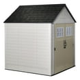 thumbnail image 4 of Rubbermaid 7x7 Ft Durable Weatherproof Resin Outdoor Storage Shed, (2 Pack), 4 of 10