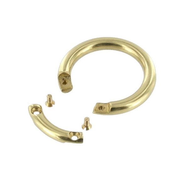 ORS Natural Brass, O-Ring, Opens with Screws, Solid Brass-LL, 1"