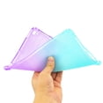 thumbnail image 6 of Rainbow Translucent Back Cover Case for Apple iPad Pro (9.7-Inch) (A1673 A1674 MLMN2LL/A) Tablet - TECH CIRCLE Slim Thin Lightweight Case Protective Cute Back Cover (Purple Green), 6 of 7
