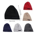 thumbnail image 3 of Sonducket Sombreros Gorros de otoño Turbantes Chemo Cancer Satin Underscarf Caps Ajustable Hijab Headwear Wrap Protection gris claro Type3 NO3, 3 of 6