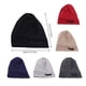 thumbnail image 5 of Sombreros de invierno Qarigey Beanie Turbantes Satén forrado Underscarf Caps Espesar Ajustable Hijab Hair Headwear Wrap azul marino, 5 of 6