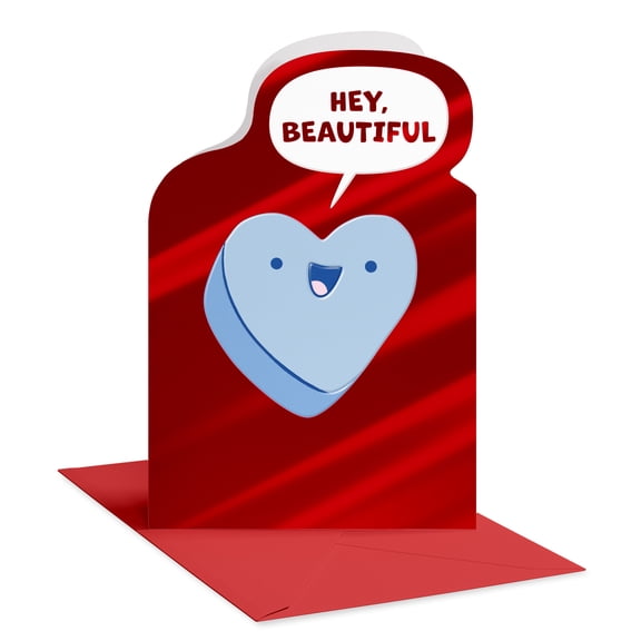 American Greetings Romantic Valentine's Day Card for Her (Hey Beautiful)