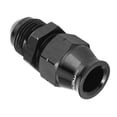 thumbnail image 1 of 8 Un conector de línea Dura de 3/8 Pulgadas, Negro de 1/2 Pulgada A AN8 Adaptador de Compresión Machante CNC Universal para gas para para líquido, 1 of 7