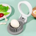 thumbnail image 3 of Batería de Cocina Cortador de huevos para el hogar Sección de corte manual de acero inoxidable para frutas Tmvgtek Libre de BPA, 3 of 9