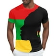 thumbnail image 1 of Tops para hombre, blusas y camisas de manga corta con cuello redondo para hombre Camisa de manga corta estampada para hombre Top/camisa de manga corta con cuello redondo Tops para hombre, 1 of 4