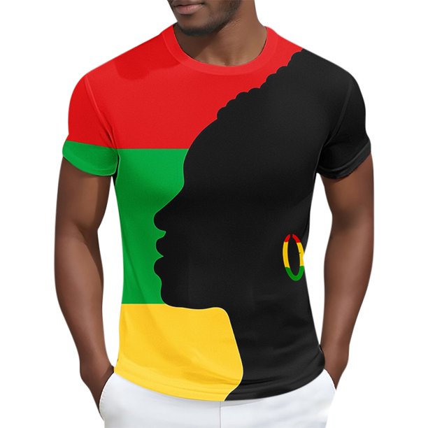 Tops para hombre, blusas y camisas de manga corta con cuello redondo para hombre Camisa de manga corta estampada para hombre Top/camisa de manga corta con cuello redondo Tops para hombre
