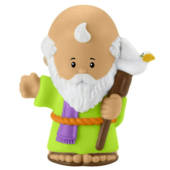 Replacement Part for Fisher-Price Little People Noah's Ark Playset - HNG03 ~ Replacement Noah Figure ~ Works with Other Sets Too ~ Children's Bible Story Playset Figure