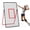 Black + Red, variant on Volleyball Rebounder Net 7x4 ft, Portable Bounce Back Net with 5 Adjustable Angles for Backyard, Indoor & Outdoor Practice, Sturdy Multi-Sport Return Trainer for Volleyball, Baseball, Softball