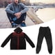 thumbnail image 5 of Men Fleece 2 Piezas Trajes, Pantalones De Chándal Para Hombres Con Sudadera, 5 of 7