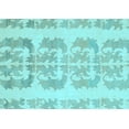 thumbnail image 1 of Ahgly Company Indoor Rectangle Abstract Light Blue Modern Area Rugs, 2' x 4', 1 of 4