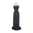 thumbnail image 2 of Zelouf Agathe Glitter Lurex Knit  , Sewing, DIY, Crafts Fabric by the Yard, Navy/silver, 3 Yard, 2 of 3