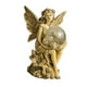 thumbnail image 2 of Lámpara solar, estatua de hada, figura de jardín, luz, regalo creativo de cumpleaños, hada niña Amarillo, 2 of 9