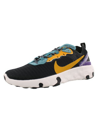 Nike React Element 55 Premium Sneakers In Iridescent Purple Canvas With  Rubber Pods in Blue for Men