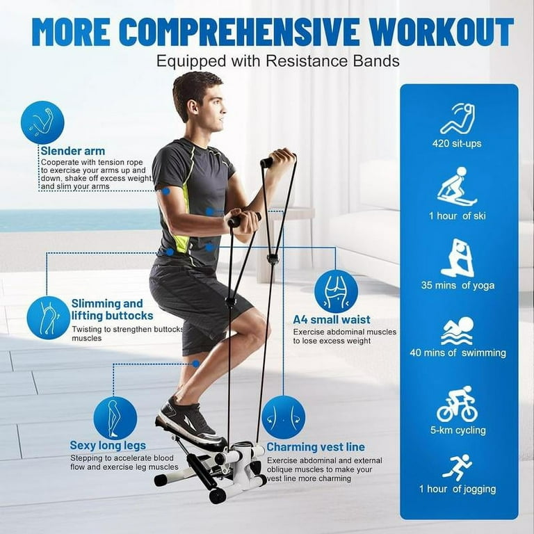 Small exercise stepper best sale