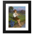 thumbnail image 2 of Simon Glücklich 15x18 Black Modern Framed Museum Art Print Titled - Spring Melody, 2 of 5