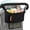 Black-with Diaper Pocket, variant on Lohol Universal Stroller Organizer with Detachable Phone Bag & Diaper Pocket, Stroller Caddy Accessory
