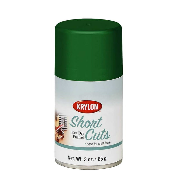 Krylon Short Cuts Spray Paint, Leaf Green