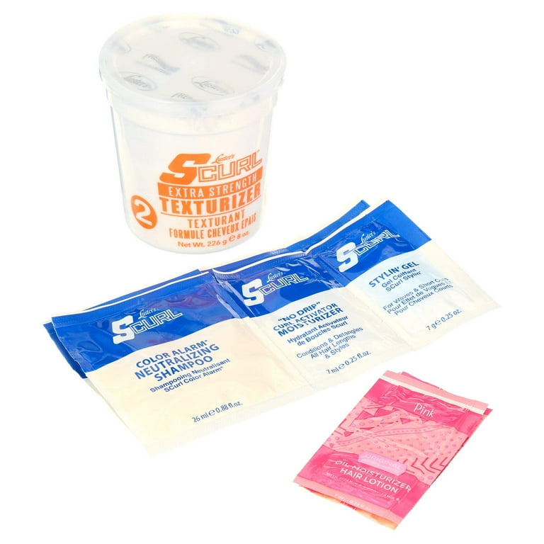 SCurl Texturizer Kit Regular Strength 2 Applications - Walmart.com