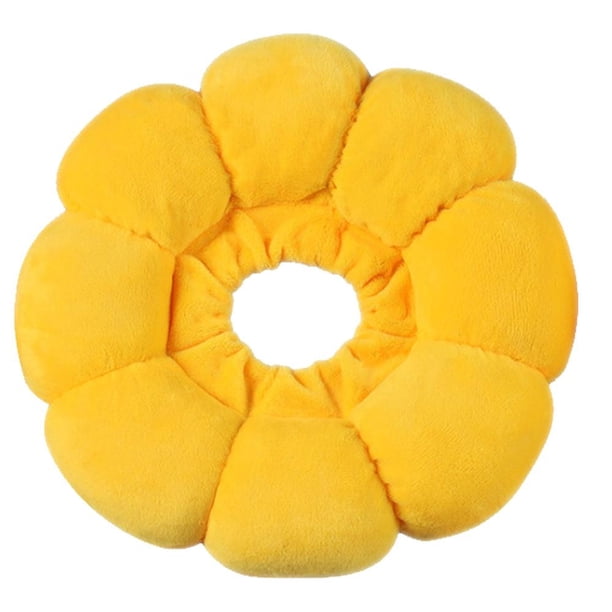 Collar de recuperación para gatos: bonitos conos con forma de girasol para gatos después de la cirugía, collar ajustable para gatos, collares isabelinos para gatitos y gatos